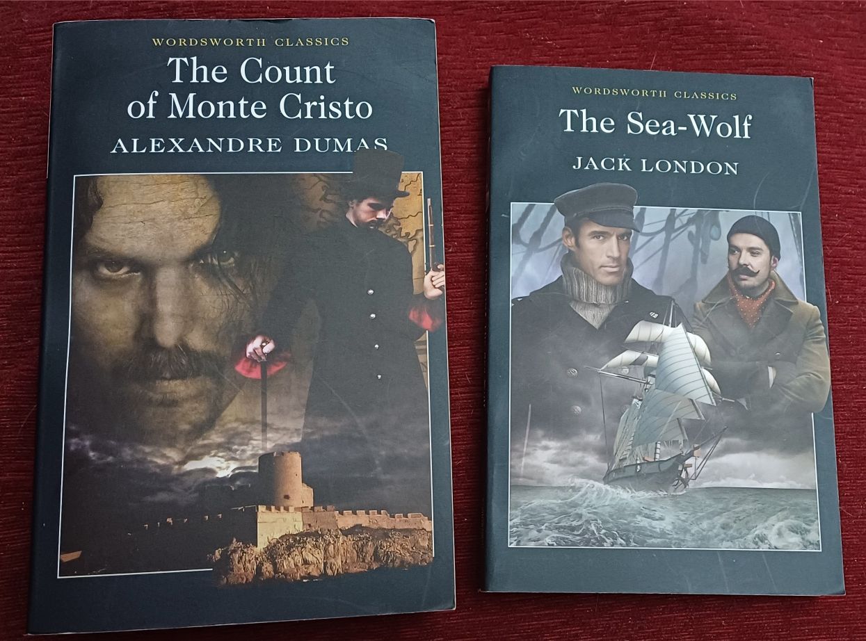 The Sea Wolf/ Jack London and The Count of Monte Cristo/ Alexandre Dum