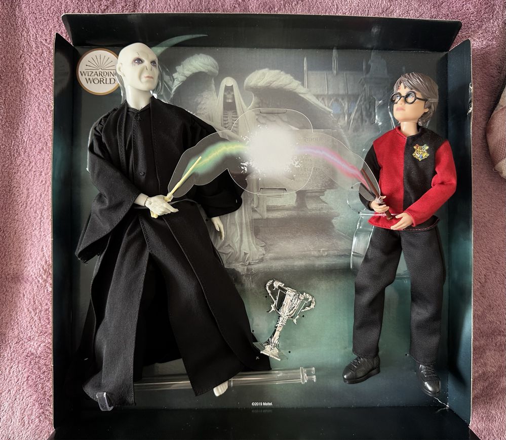 Set 2 Papusi de colectie Harry Potter+Lord Voldemort