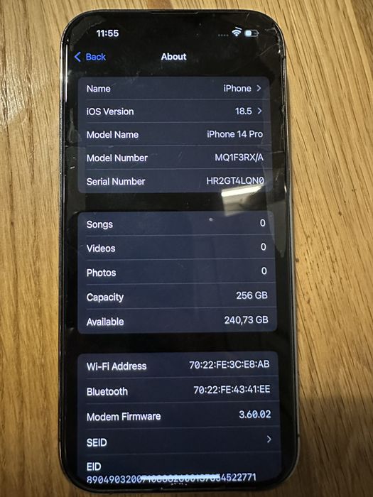 Iphone 14 Pro Deep Purple 256GB