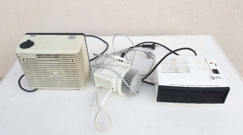 3 aeroterme 220 v , import Germania , cosum redus, cu termostat