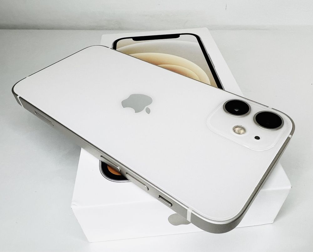 Apple iPhone 12 128GB White Перфектен! Гаранция!
