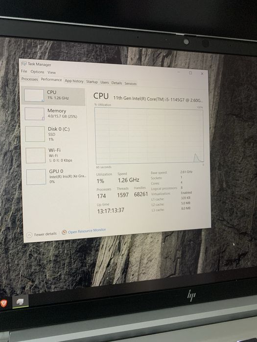 Laptop HP Elitebook 830 G8 | 13.3" | i5-11 Gen | 16GB Ram | 512 GB SSD