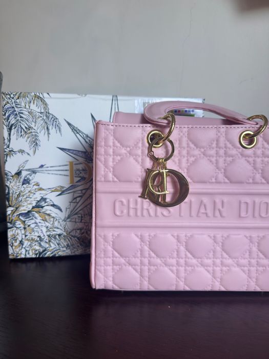 Lady Dior bag/чанта в розово