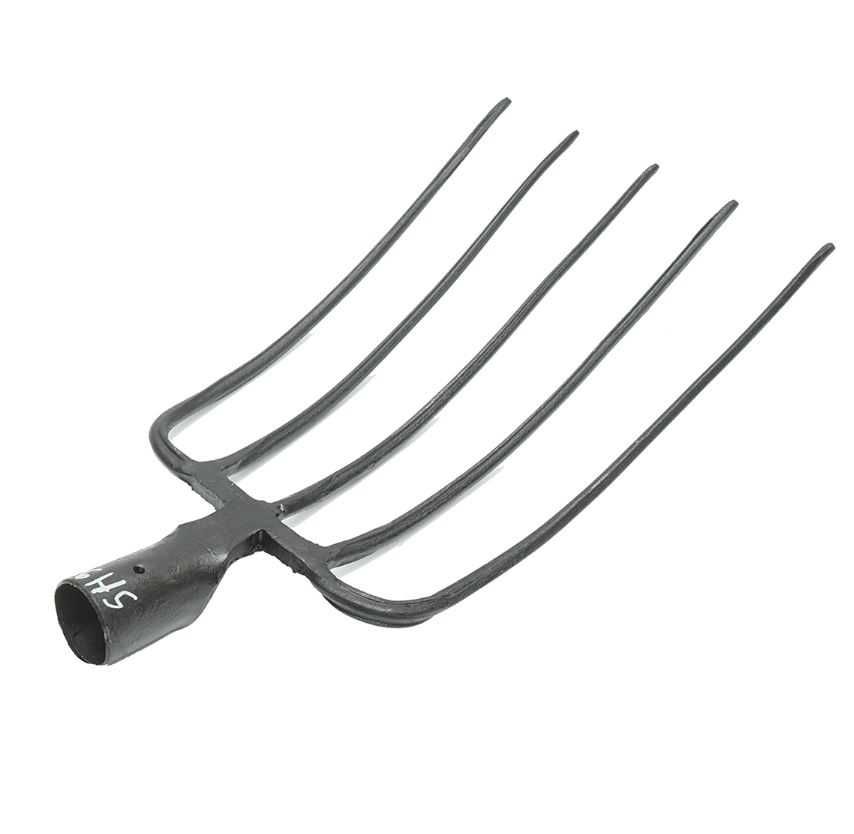 Furca metal Elvetiana cu 3-5 coarne -fara maner Agramix