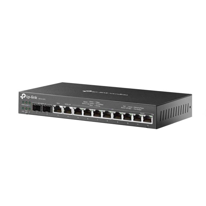 VPN‑маршрутизатор TP-Link Omada 	ER7212PC Omada Gigabit POE+