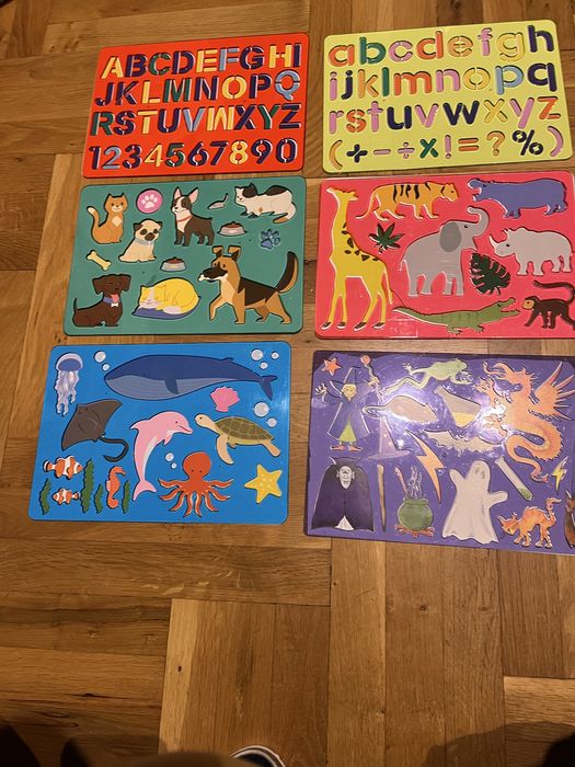 Шаблони за рисуване, 3-5 години