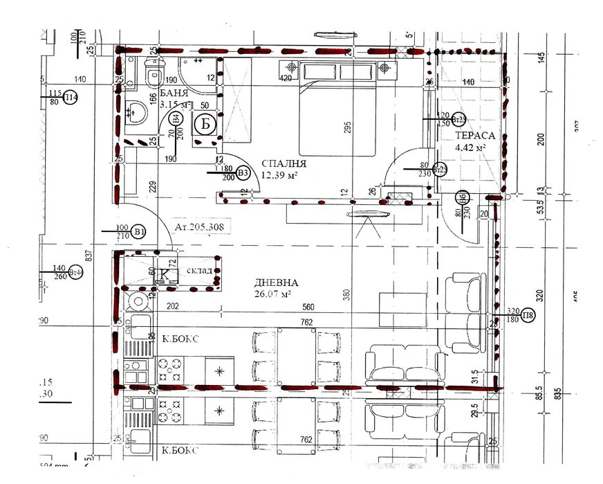 СОБСТВЕНИК Продава обзаведен двустаен апартамент