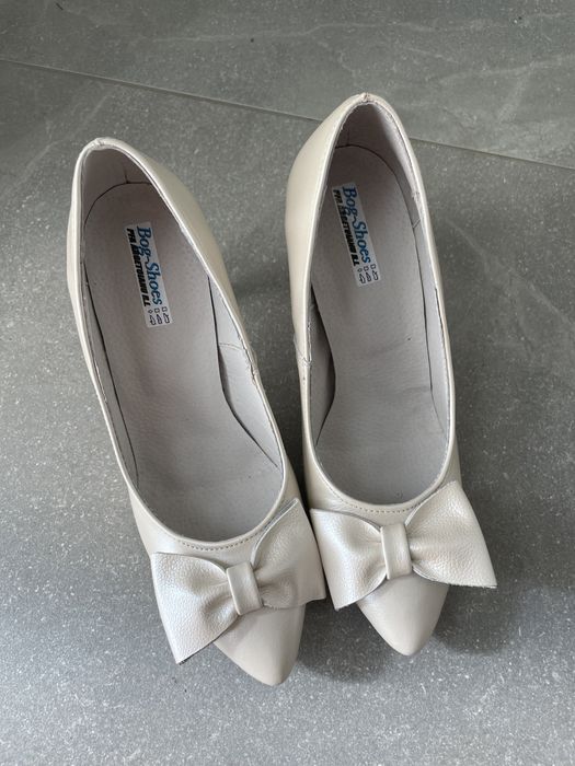 Pantofi stiletto piele naturala