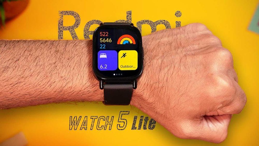 Smartwatch XIAOMI Redmi Watch 5 Lite, GPS, Android/iOS, Black