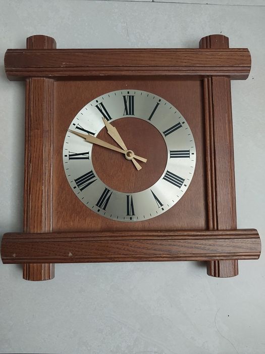 Ceas de perete rustic lemn Made in Germany