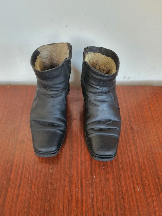 Обувь мужская кожаная