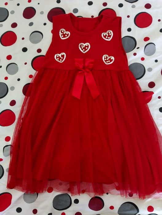 Детска Рокля Сърчица