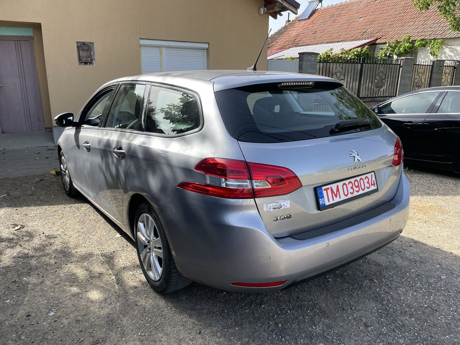 Pugeot 308 1.5 HDI 2018 km reali