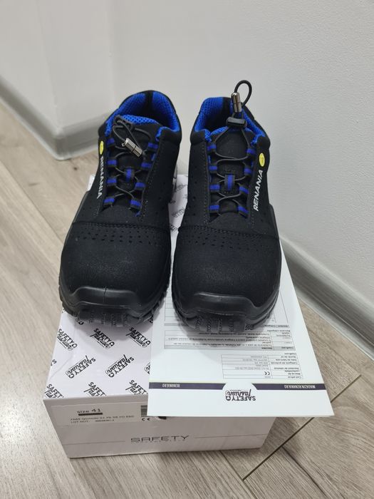 Bocanci noi Renania cu bot de fier, protectie ESD si impermeabili.