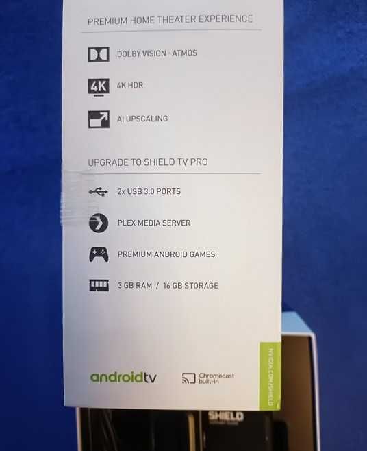 nVidia Shield PRO, set complet la cutie, filme/seriale GRATIS