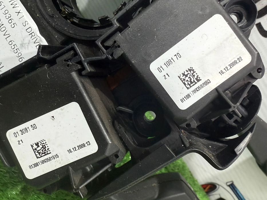 ANSAMBLU MANETE COMENZI VOLAN + SPIRA BMW X1 E84 SDRIVE 18D 2.0 DIESEL 2010 COD OEM 912250903 01208196 916441704 01308150 01108170 2009-2015