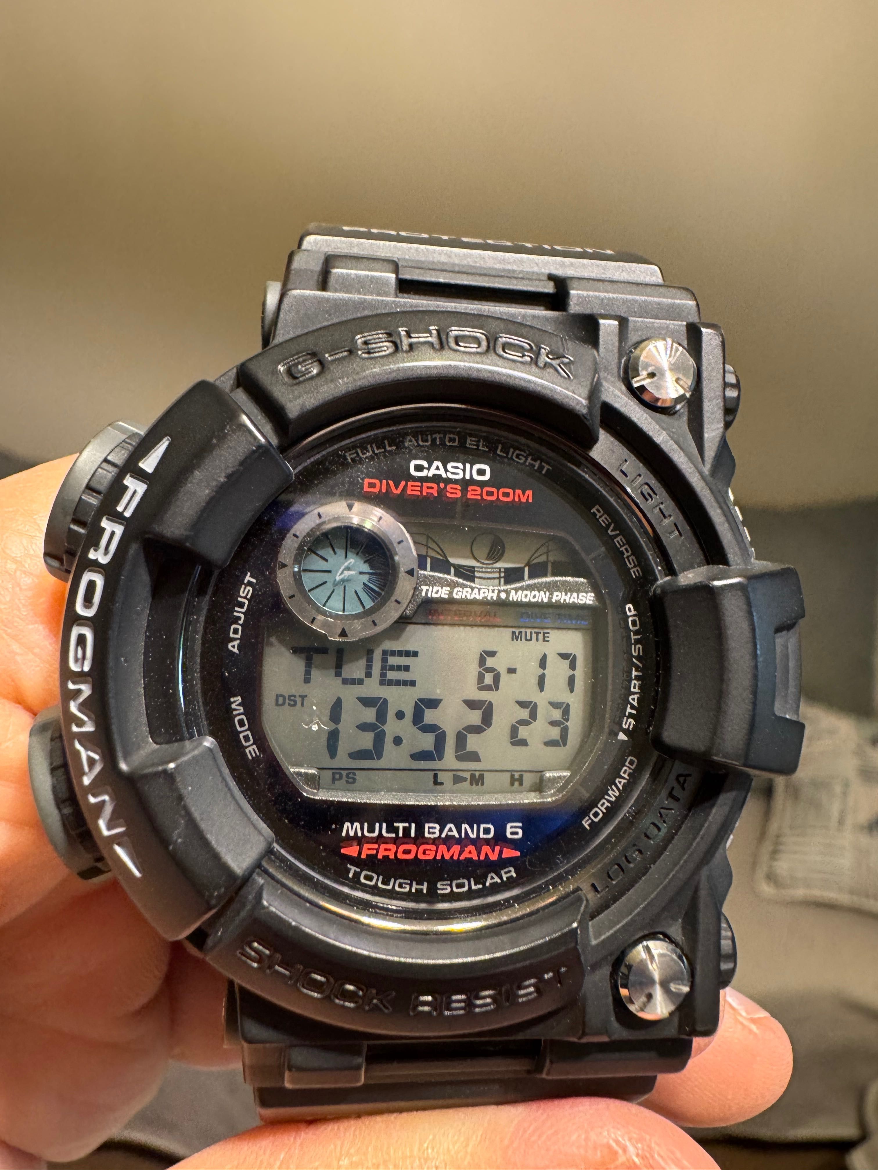 Casio Frogman GWF-1000 made in Japan