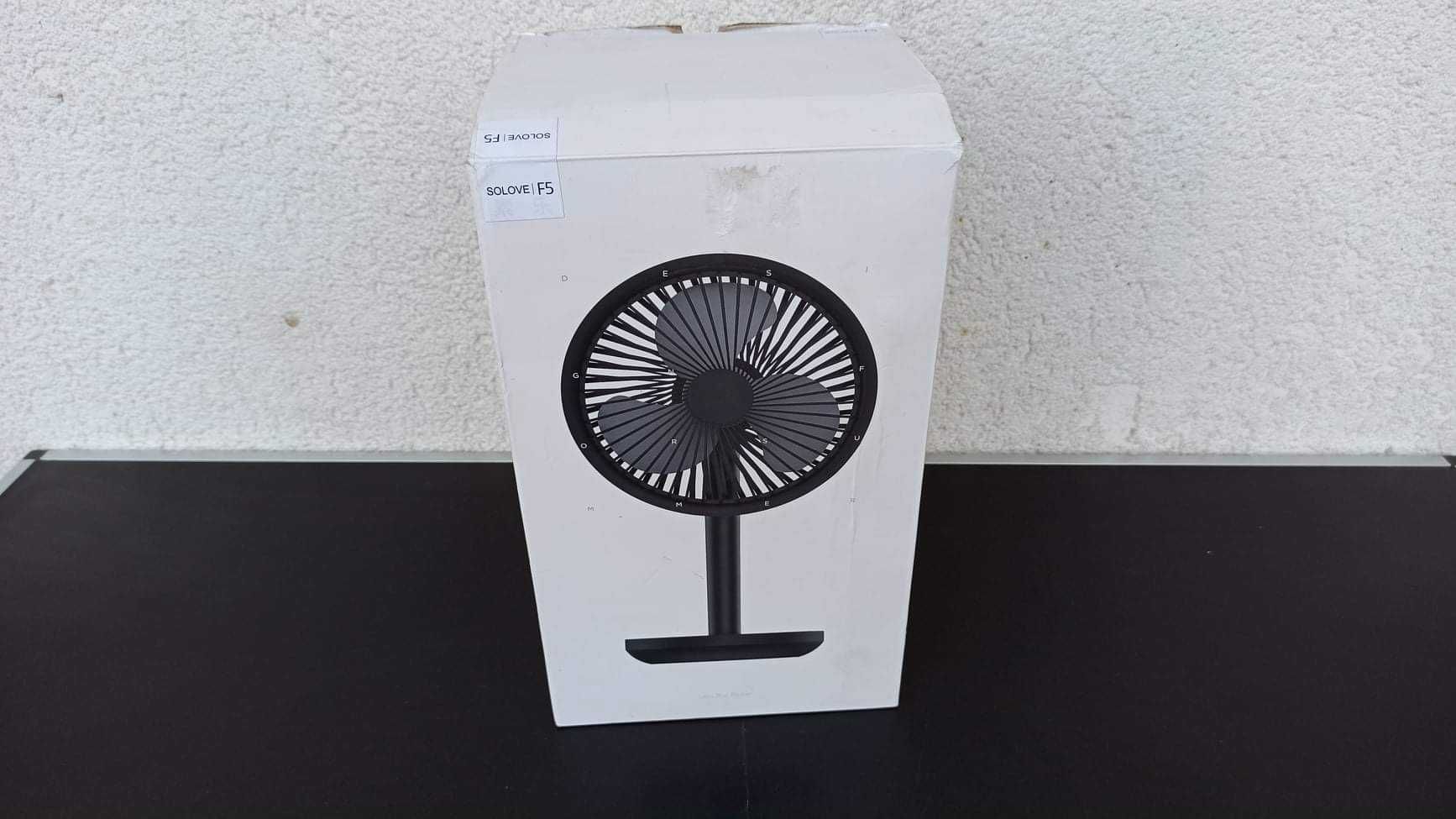 Ventilator xiaomi solove f5 fan de masa birou portabil usb silentios