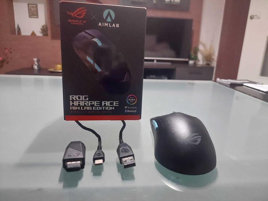 Rog Harpe Ace Aim Lab Edition Wireless Gaming Mouse