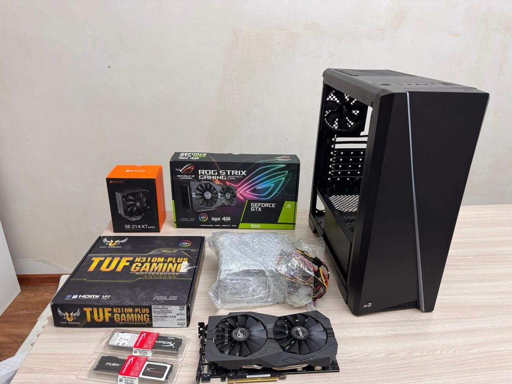 Игровой Системный блок i3 8300 gtx 1650