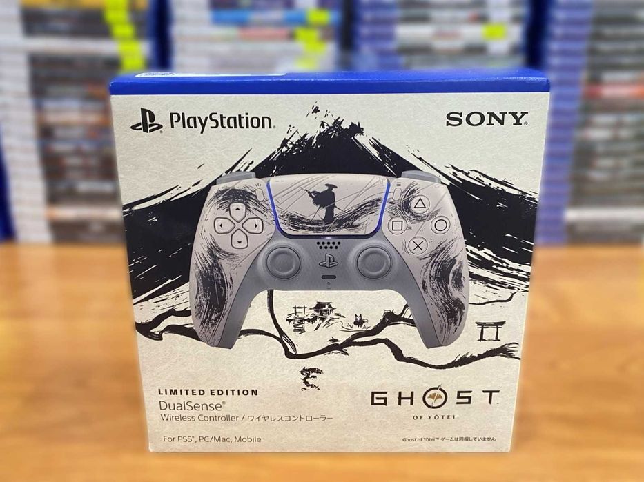 НОВЫЙ PS5 геймпад "Ghost of Yotei Limited Edition Black" Лимитирован