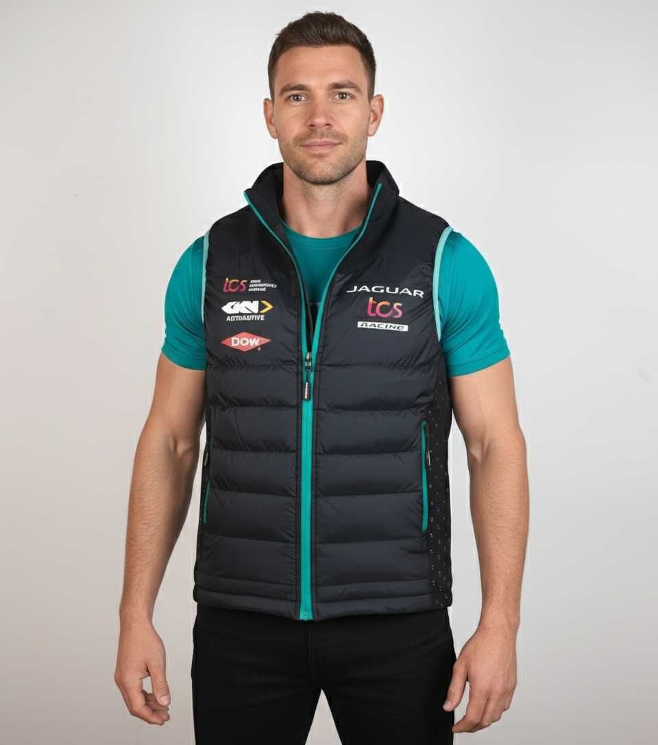 Jaguar Racing Team Vest - Оригинален мъжки елек размер M