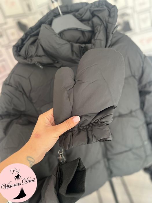 Нов модел дамско яке + ръкавички