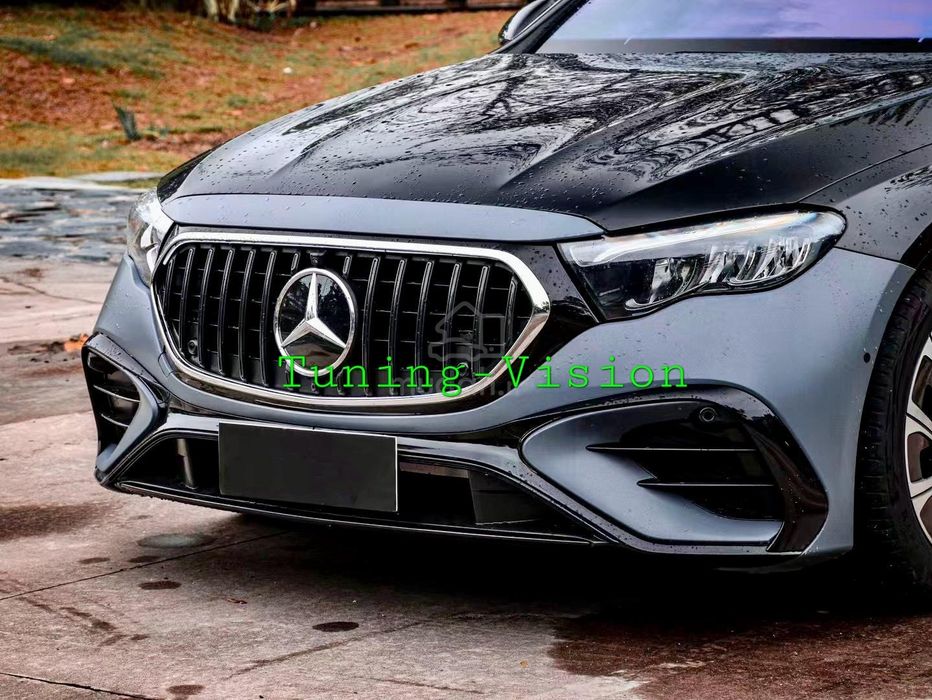 W214 E53AMG пакет предна броня задна броня накрайници решетка S214