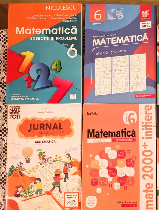 Culegeri de matematică clasa a 6-a