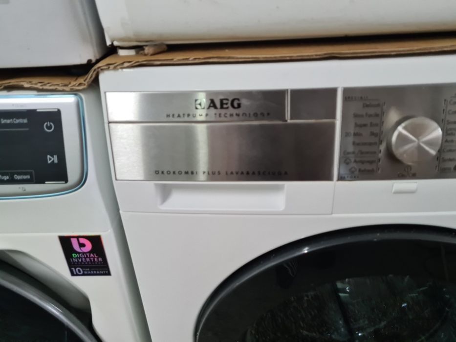 Masină de Spălat  AEG cu Pompă de Căldură