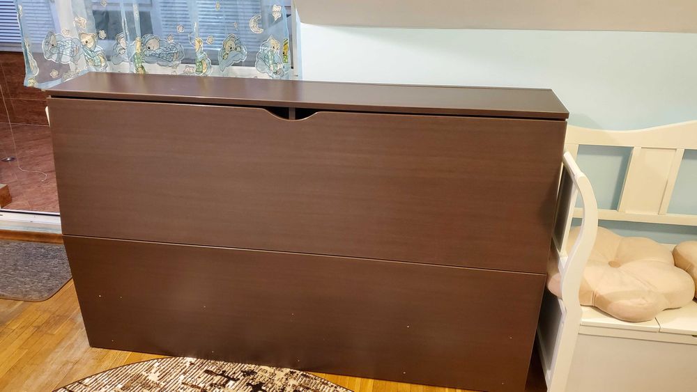 Ракла за спалня тъмнокафява