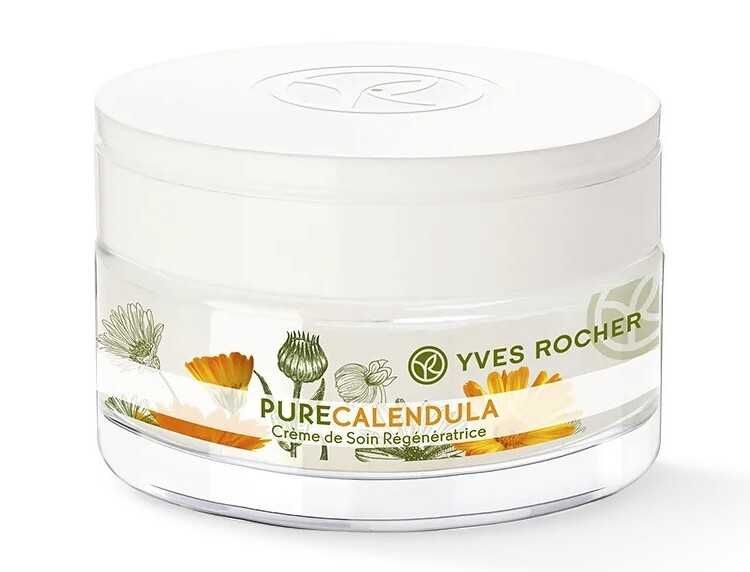 Cremă-gel Hydra Végétal/Cremă regeneratoare Pure Calendula-Yves Rocher