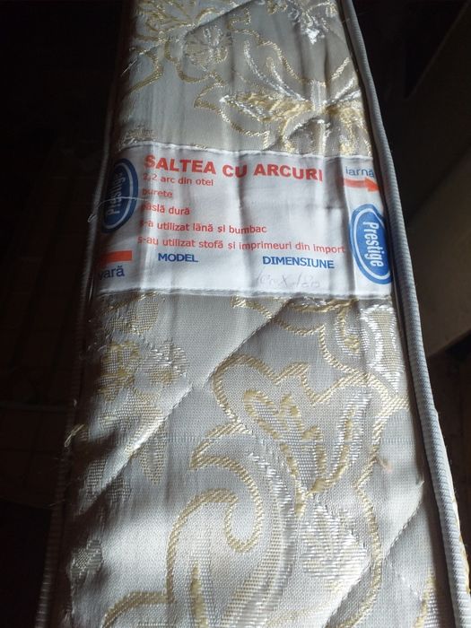 Saltea pat cu arcuri,ptr.o persoana