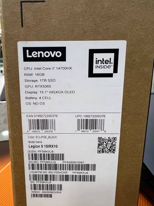 Lenovo Legion 5 15IRX10