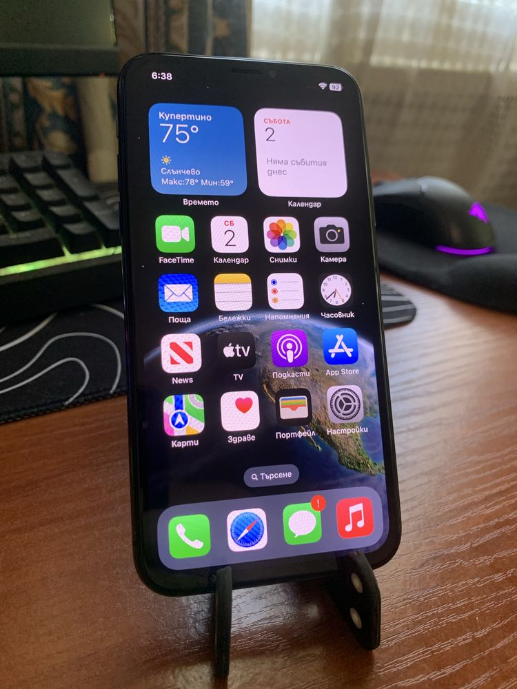 Iphone X space gray