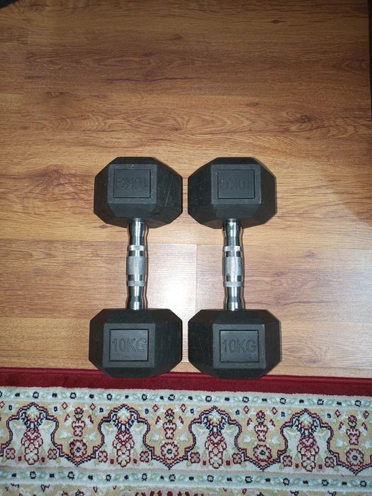 Гантели GSPORT неразборные шестигранный