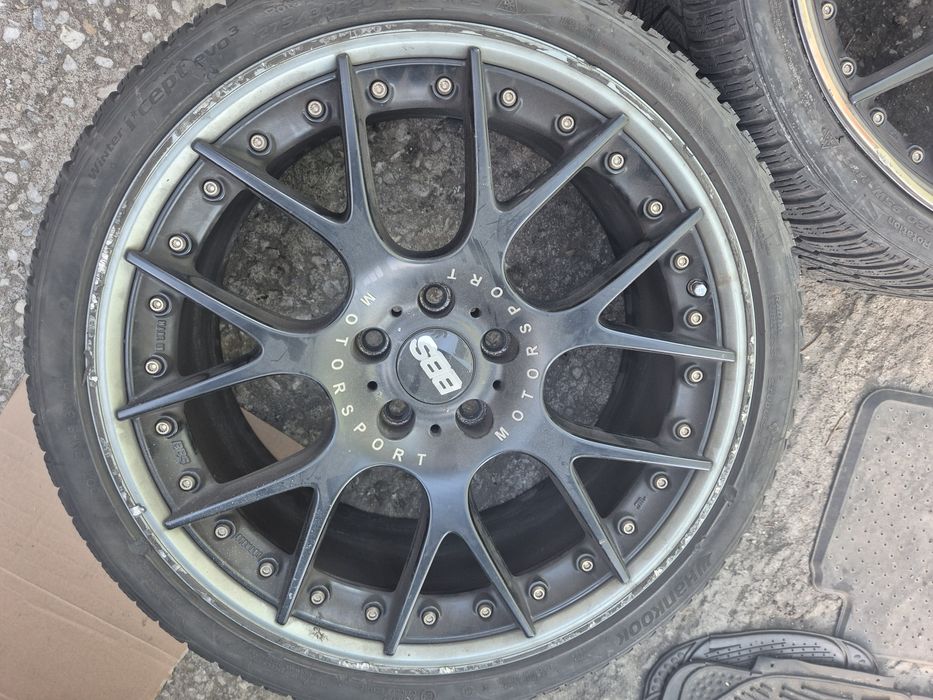 2бр алуминиеви джанти BBS/ за БМВ 5серия/ 9.5жХ 20/ ет 40/ 5Х 120/