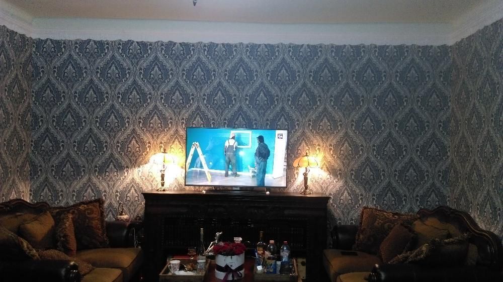 Montaj de tapet si baghete de polistiren