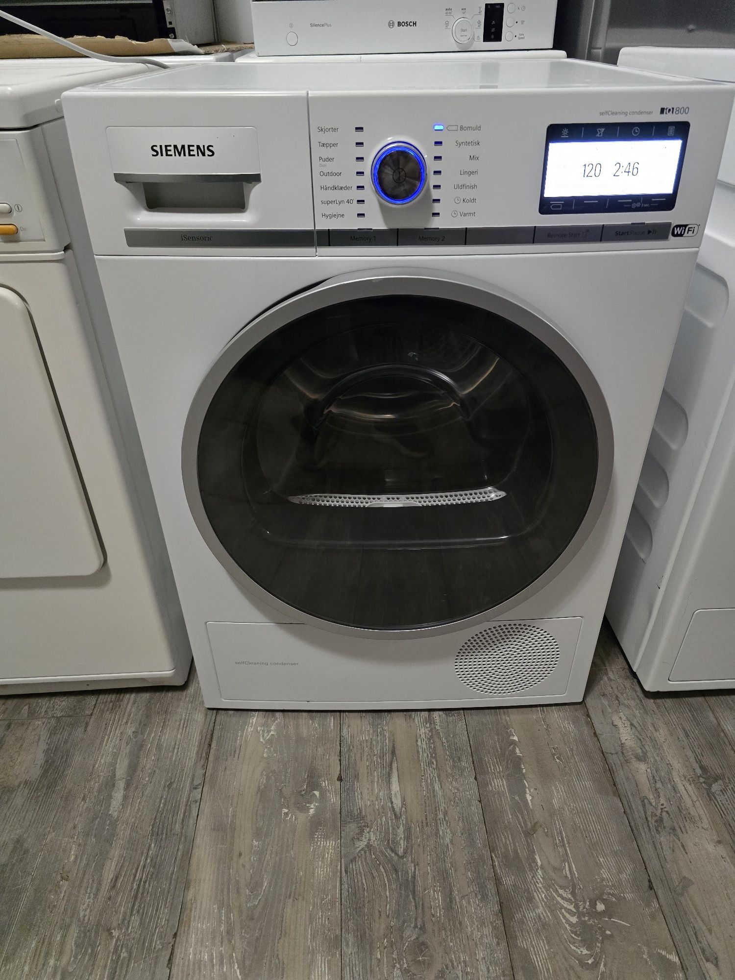 Сушилня Siemens iq800 wi-fi