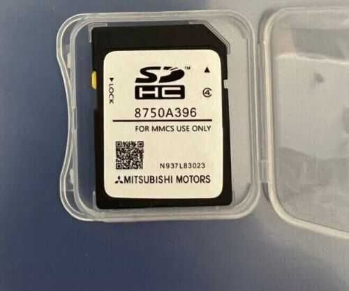 2024 Mitsubishi MMCS Sd Card E11 E12 W11 W12 W13 W15 W17 W18 P11 Карта