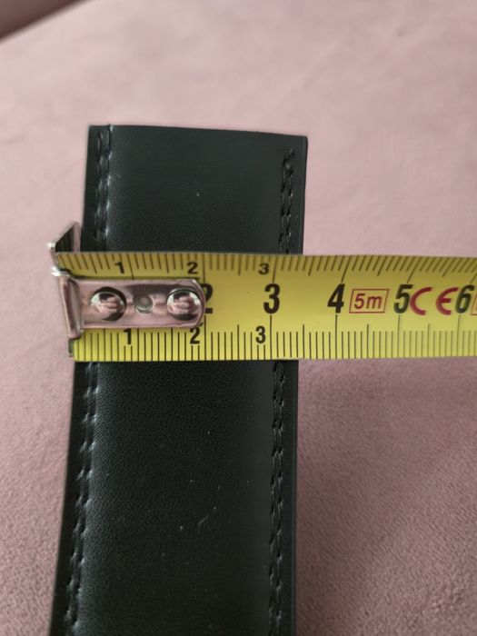 Curea automata din Piele cu Catarama Metalica  Negru 120cm 3