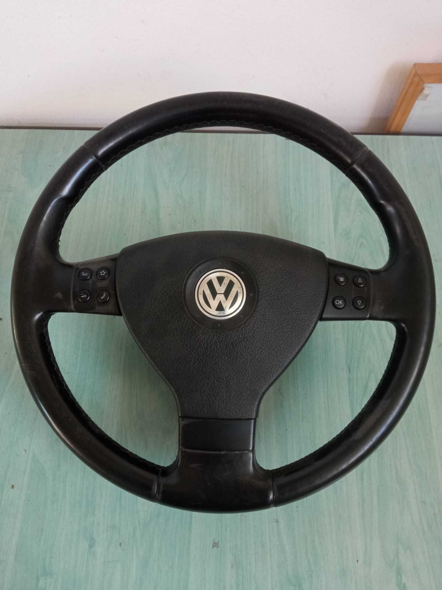 Volan Volkswagen cu comenzi  si calculator coloana