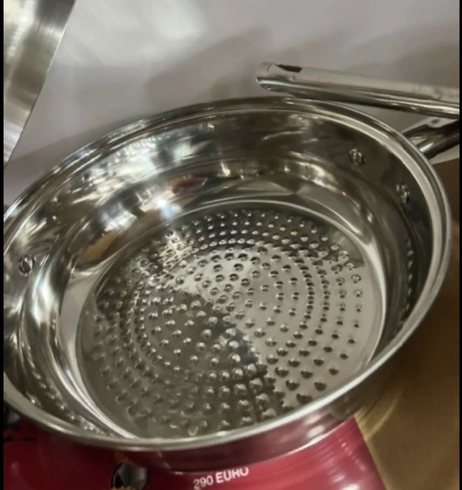 Високо качество швейцарски комплект тенджери неръждаема стомана