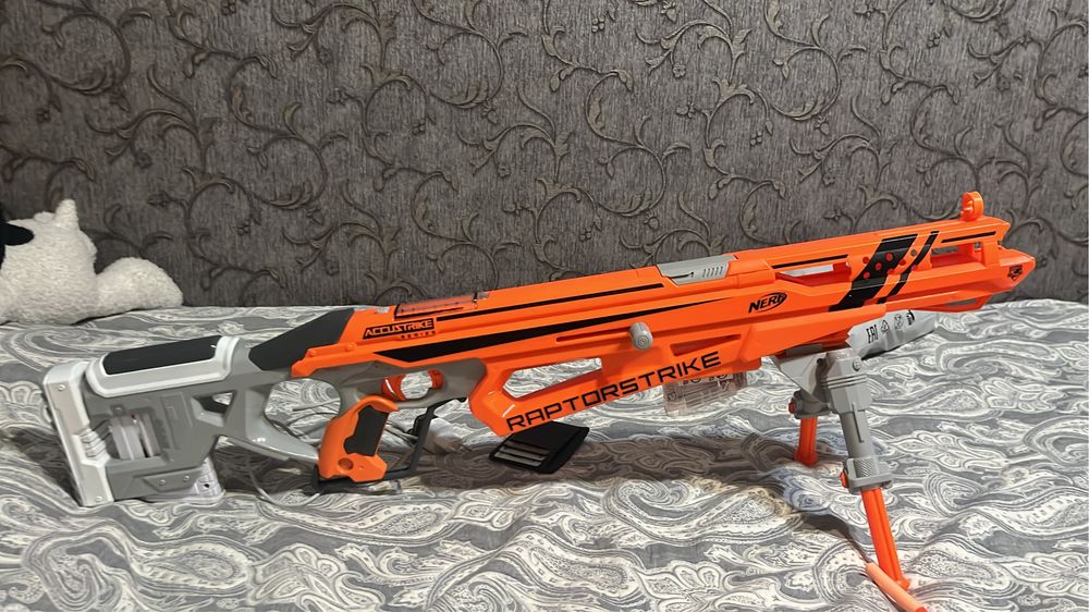 Nerf, Raptorstrike, Бластер, автомат, Игрушка