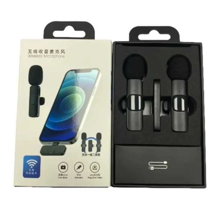 Безжичен микрофон за iPhone Lightning