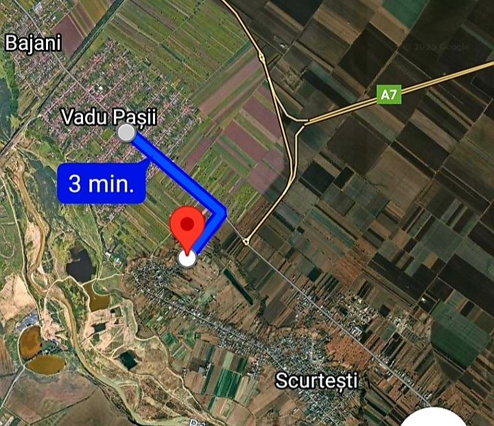 Teren intravilan în comuna Vadu Pasii