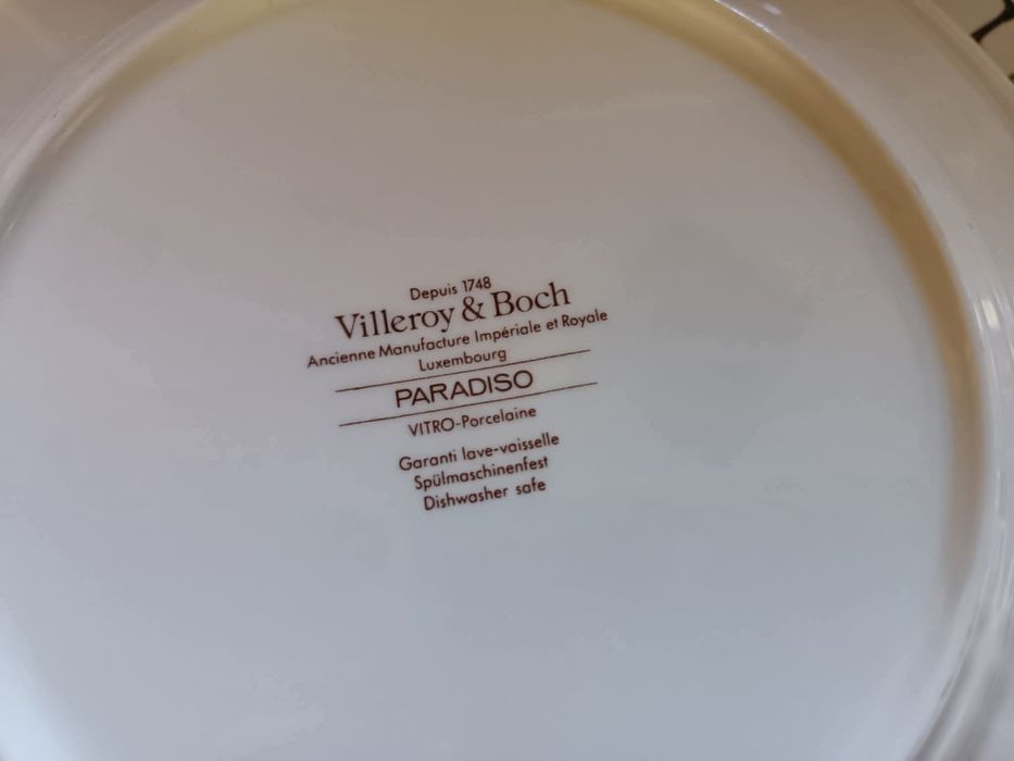 VILLEROY & BOCH Paradiso
Цена за всичко 135 лв. (69 €)
8 бр чинии (21с
