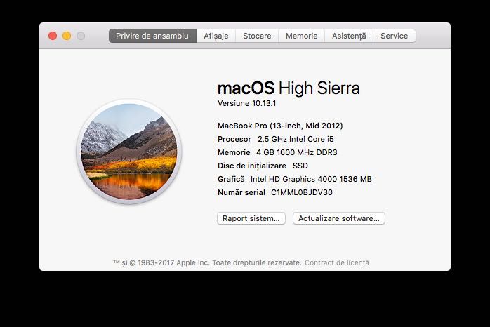 MacBook Pro 13" 2012 Silver #10005