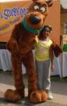Costume Cosplay Mascote de delux Scooby Doo,evenimente,ziua de naștere