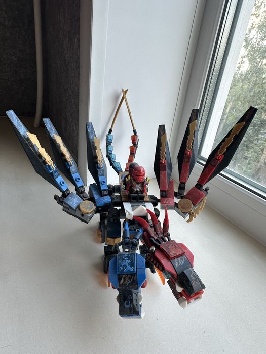 Лего ниндзяго дракон двух стихий